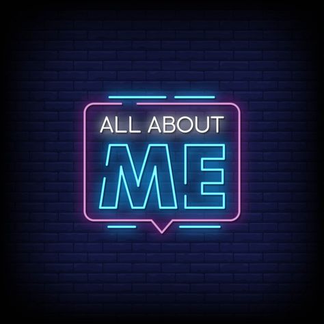 All about me neon signs style text Premi... | Premium Vector #Freepik #vector #logo #technology #icon #template Neon Highlights Instagram Cover, Neon Highlights Cover, Neon Highlight Covers Instagram Me, Neon Highlight Covers Instagram, Me Neon Sign, Me Word, Neon Symbol, New Instagram Logo, Logo Technology