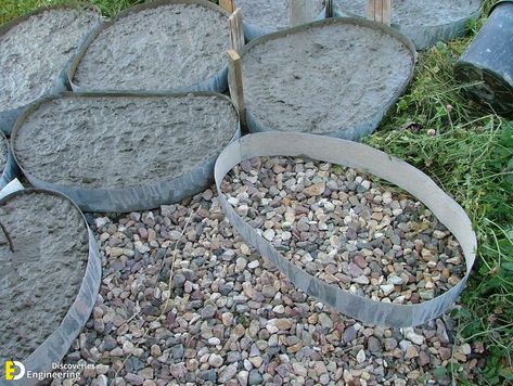 Crazy Paving Maker Path For Your Garden! | Engineering Discoveries Concrete Path, Paving Ideas, Crazy Paving, Beautiful Crazy, Landscaping With Boulders, Landscaping With Large Rocks, Cement Pots, Easy Flower, Outdoor Gardens Design