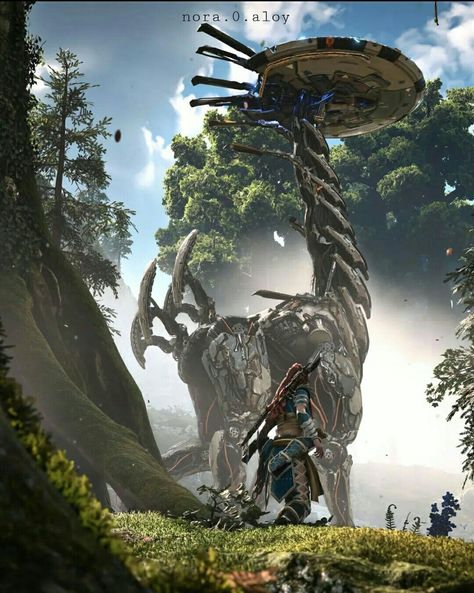 Horizon Forbidden West Horizon Zero Dawn Aesthetic, Horizon Forbidden West, Green Scenery, Forbidden West, Aesthetic Board, Horizon Zero Dawn, Video Game, Video Games, Forest