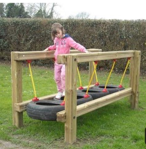 Diy Outdoor Toys, Diy Kids Playground, Kids Backyard Playground, Outdoor Play Areas, Diy Playground, Kids Outdoor Play, Natural Playground, Outdoor Toys For Kids, Play Structure