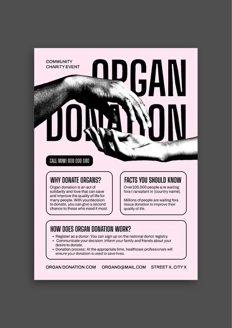 Donation Flyer, Menu Maker, Presentation Maker, Invitation Maker, Organ Donation, Photo Collage Maker, Country Names, Social Media Schedule, Sticker Maker