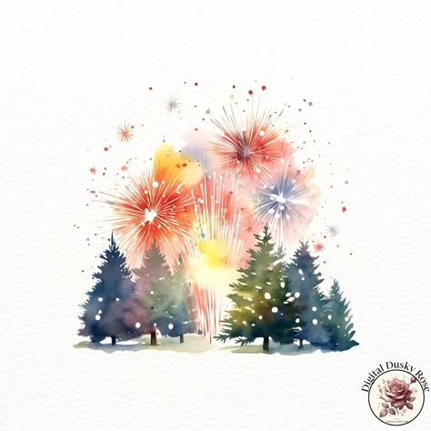 Watercolor Colorful Fireworks Clipart: City and Nature Scene for Joyful Celebrations and Festive Moments https://digitalduskyrose.etsy.com/listing/1806628481 Capture the magic of celebration with our Watercolor Colorful Fireworks Clipart! This vibrant collection features beautiful fireworks bursting over cityscapes and nature scenes, perfect for creating festive invitations, scrapbooking layouts, party decor, and other joyful moments. Whether you're designing for New Year's Eve, 4th of July,... Watercolour Fireworks, Fireworks Watercolor, Watercolor Fireworks, Fireworks Clipart, City And Nature, Beautiful Fireworks, Colorful Fireworks, Nouvel An, Nature Scenes