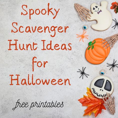 Keeping it Real: Spooky Scavenger Hunt Ideas for Halloween - with f... Riddle Scavenger Hunt Ideas For Adults, Halloween Scavenger Hunt Outside, Scary Scavenger Hunt, Spooky Scavenger Hunt, Scavenger Hunt Ideas, Walk Idea, Hunting Diy, Scavenger Hunt Clues, Halloween Scavenger Hunt