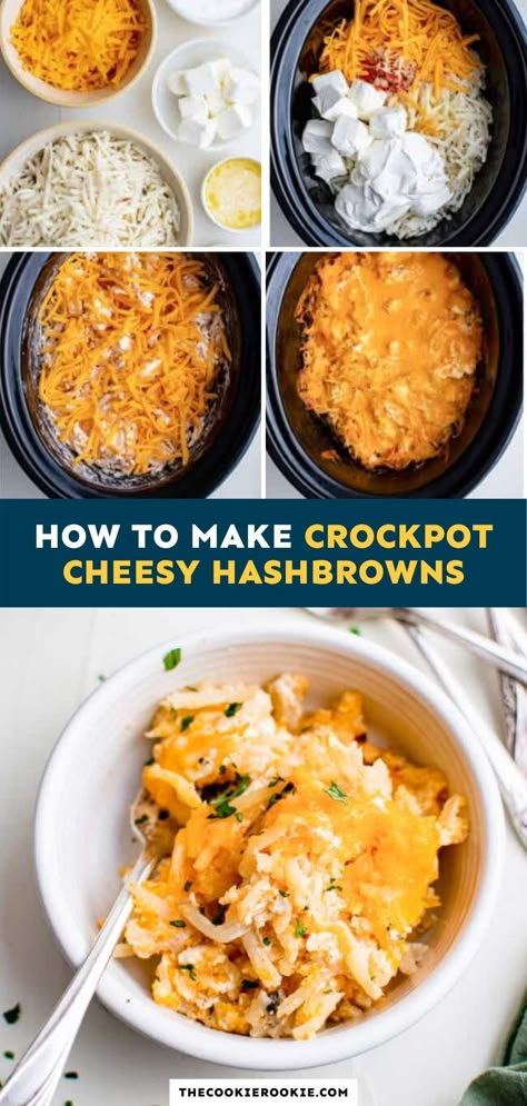 Hashbrown Egg Casserole Crockpot, Crock Pot Hashbrown Casserole Crockpot, Cheesey Hashbrown Crockpot Slow Cooker, Cheesy Potatoes With Hashbrowns Crock Pot, Cheese Hashbrowns In Crockpot, Crockpot Hashbrowns Slow Cooker, Cheesy Hashbrown Potatoes Easy, Breakfast Hashbrowns Crockpot, Slow Cooker Hashbrown Breakfast