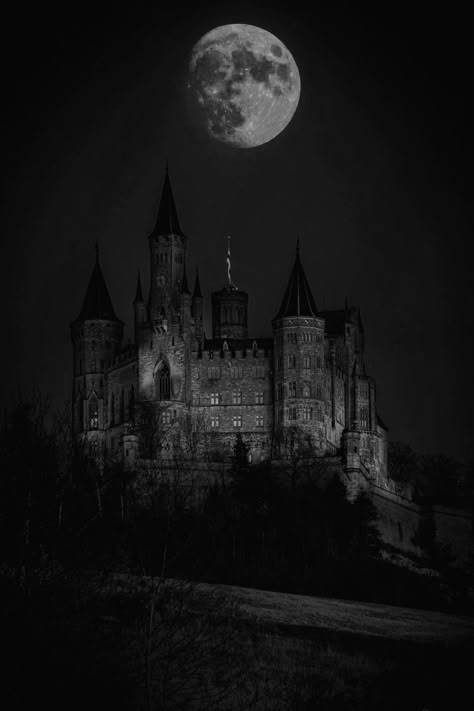 Medieval Gothic Aesthetic, Gothic Castle Aesthetic, Goth Castle, Castle Vibes, Goth Architecture, Choi Han, Victorian Castle, Vampire Castle, Hohenzollern Castle