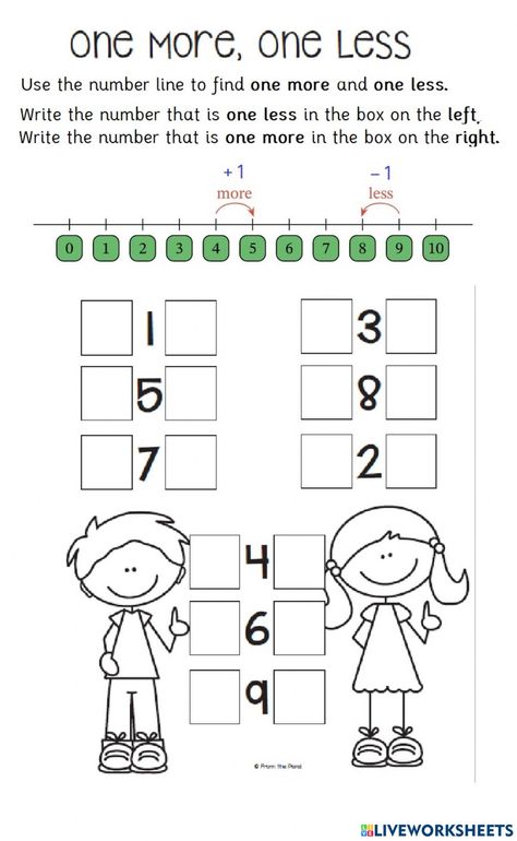 One More One Less Worksheet Kindergarten, One More One Less Worksheet Grade 1, One More Worksheets Kindergarten, One More And One Less Activities, More And Less Worksheets Kindergarten, One More One Less Kindergarten, More And Less Worksheet, One More One Less Activities, One More One Less Worksheet