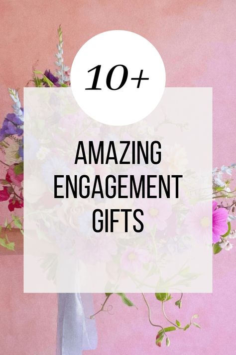 It's officially engagement gift season which means you're probably looking for a list of fabulous engagement gifts! Pop in to see some of my favorites! Engament Gifts For Best Friend, Engagement Party Gifts To Give, Ideas For Engagement Gifts, Engagement Gift From Parents, Engagement Congratulations Gift, Gifts For Engagement Party, Engagement Gift For Best Friend, Engagement Gifts Newly Engaged Unique, Homemade Engagement Gifts