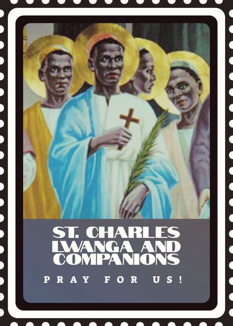 St. Charles Lwanga & Companions Saint Charles Lwanga And Companions, Latin Mass, St Charles, Pray For Us, Saint Charles, Sacred Heart, Quotes About God, Catholic Church, Quotes