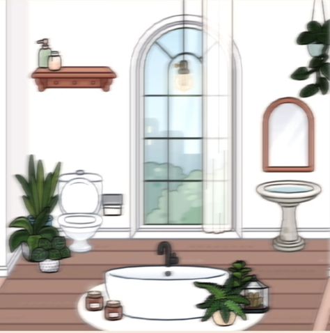 Toca Boca Minimalist House, Minimalist Toca Boca House, Modern Toca Boca House, Toca Boca Room Ideas Minimalist, Toca Boca Bathroom Ideas Aesthetic, Aesthetic Toca Boca Bathroom, Bathroom Toca Boca, Toca Boca Bathroom Ideas, Toca Life Ideas