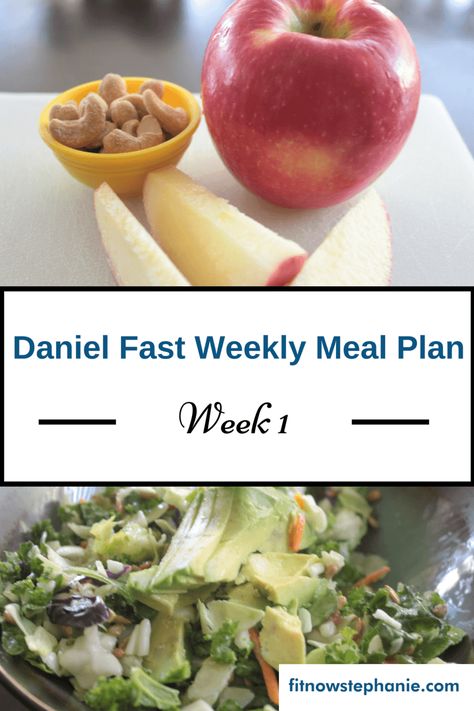 Daniel Fast Week 1 Meal Plan and Shopping List — Daniel Fast Journey Daniel Fast Diet, Daniel Fast Meal Plan, The Daniel Fast, Daniel Diet, Meal Plan Week, Daniel Fast Recipes, Fast Dinner Recipes, Ketogenic Diet Meal Plan, Daniel Fast