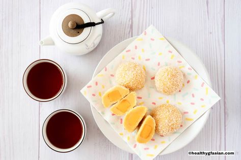 Gluten Free & Vegan Mango Mochi | Healthy gf Asian Mango Mochi Recipe, Gluten Free Japanese Food, Asian Recipes Healthy, Gluten Free Asian, Mango Mochi, Gluten Free Asian Recipes, Mochi Recipe, Green Planet, Asian Desserts