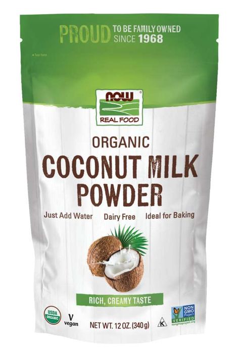 Milk Plant, Coconut Milk Powder, Frozen Pineapple, Plant Based Milk, Now Foods, Milk Powder, Real Ingredients, Peanut Free, Organic Plants