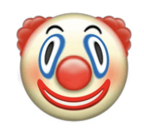 Clown Emoji, Clown Meme, Barbie Funny, Emoji Pictures, First Youtube Video Ideas, Reaction Face, Emoji Stickers, Funny Emoji, Quick Jokes