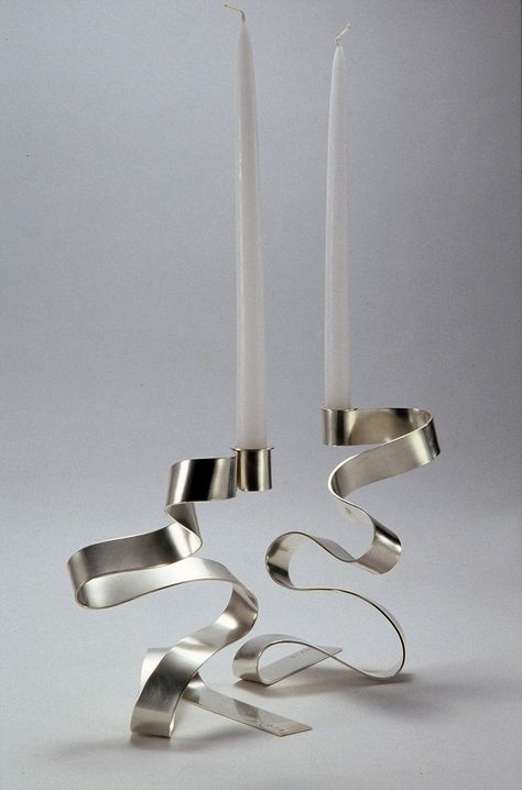 Metal Objects Design, Ane Christensen, Silver Objects, Metal Candlesticks, Interior Inspo, Objects Design, Design Inspo, Interior Details, Industrial Design