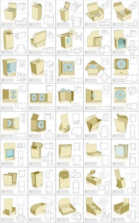 Packing Box Design, Box Packaging Templates, Katt Diy, 3d Photos, Paper Box Diy, Writing Editing, Cardboard Crafts Diy, Packaging Template Design, Paper Box Template