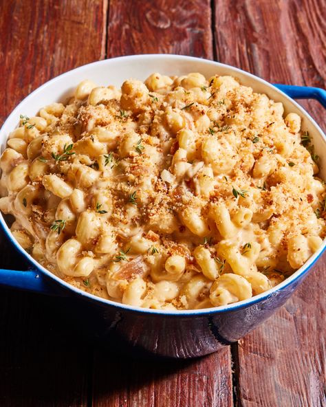 French Onion Mac and Cheese | Pasta | Eitan Bernath French Onion Mac And Cheese, Onion Mac And Cheese, Mac And Cheese Pasta, Mac And Cheese Sauce, Cheese Pasta, French Onion Soup, Provolone, French Onion, Worth The Wait