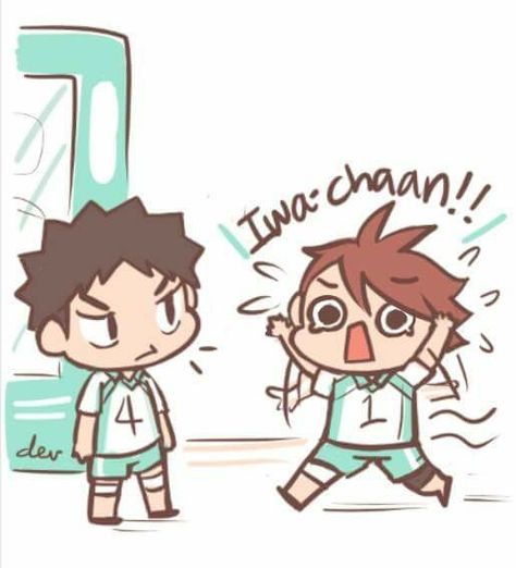 Iwa Chan, Aoba Johsai, Volleyball Anime, Haikyuu Karasuno, Haikyuu Funny, Haikyuu Ships, Haikyuu Manga, Haikyuu Characters, Haikyuu Fanart