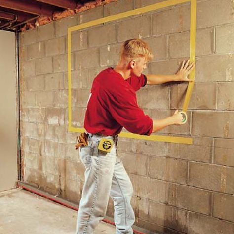 Installing Egress Window, Egress Window Ideas, Basement Egress Window, Basement Ventilation, Basement Egress, Well Covers, Window Wells, Basement Window, Bedroom Ideas For Men