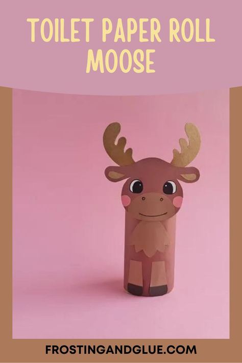 Get your creativity moving with this adorable Toilet Paper Roll Moose! It’s so simple to make, and your kids are sure to be amoosed for hours! Be sure to grab this today! Moose Crafts For Preschool, Alaska Vbs, Moose Crafts, Kids Fathers Day Crafts, Mouse Crafts, Valentine's Day Crafts For Kids, Popular Crafts, Thanksgiving Crafts For Kids, Valentine Crafts For Kids