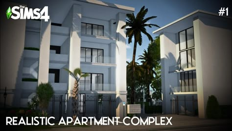 Sims 4 Culpepper Apartment, Sims 4 Male Apartment, Sims Apartment Layout, Sims 4 Realistic Apartment, Sims 4 Apartment Complex Build, Male Apartment Sims 4, Sims 4 Cc Apartment Building, Sims 4 Apartments, City Living Cc Sims 4