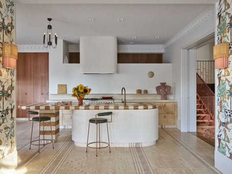 Ysg Studio Kitchen, Terracotta Marble, Zoe Foster Blake, Sydney House, Vogue Living, Gatwick, Family Kitchen, Residential Interior Design, Cairns