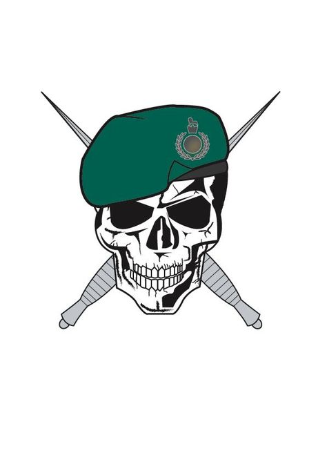 Royal Marines Commando Tattoo, Royal Marines Tattoo, Royal Marines Commando Wallpaper, Commando Tattoo, Military Bar, Marine Tattoos, Military Tee Shirt, British Royal Marines, Skull Patches