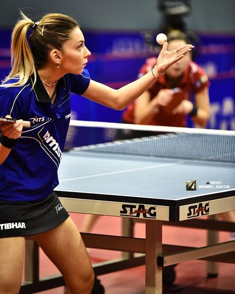 Today I arrived in Doha! Now all my focus is on the Qatar WorldTour #platinum! My first match will start tomorrow and I feel ready and… Table Tennis Aesthetic, Sport Vibes, Table Tennis Player, Tennis Aesthetic, Tennis Championships, Pink Life, Vision Board Inspiration, All Sports, Sport Photography