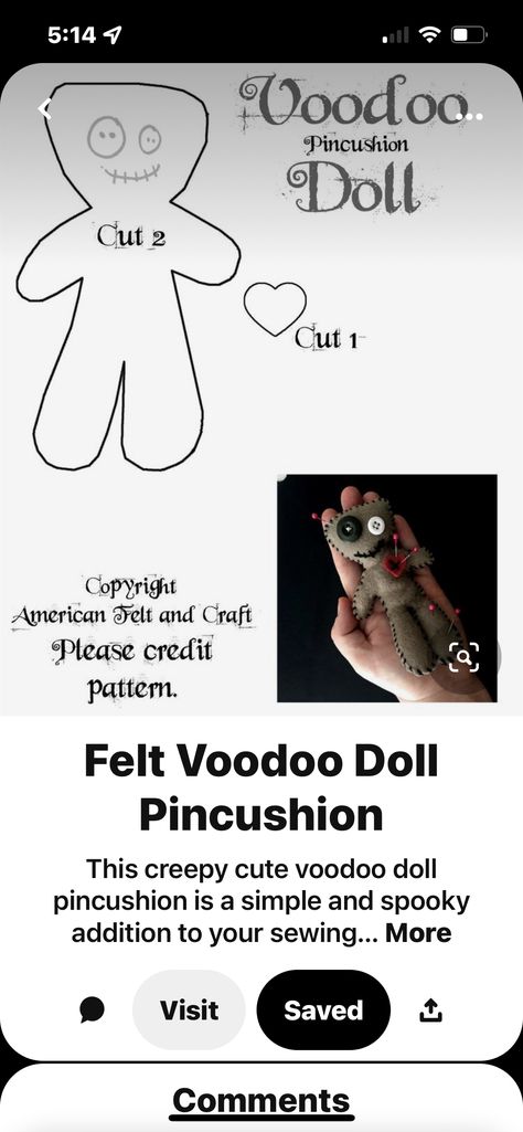 Voodoo Pin Cushion, Voodoo Doll Pin Cushion, Damnit Doll, Doll Pincushion, Diy Pin Cushion, Voodoo Doll, Pin Doll, Voodoo Dolls, Pin Cushion