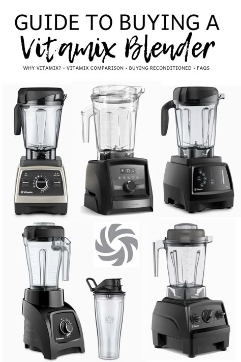 Which Vitamix is the Best? A Vitamix comparison of 5 different models and answers to many questions about buying a Vitamix blender, such as: Do I need a Vitamix? Which Vitamix to buy? Should I buy a refurbished Vitamix? Where to buy a Vitamix? And so much more! #vitamix #vitamixblender #bestvitamix via @joyfoodsunshine Vitamix Cocktail Recipes, Best Blender For Smoothies, V8 Vitamix Recipe, Soup In Vitamix Blender Recipes, Blending Machine, Vitamix Immersion Blender Recipes, Vitamix Almond Milk, Vitamix A3500, Vitamix Soup Recipes