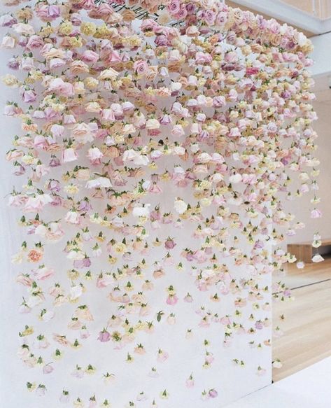 فن النسيج, Flower Girl Petals, Flowers Hanging, Wedding Petals, Floating Flowers, Ceremony Backdrop, Wedding Planners, Trendy Wedding, Wedding Backdrop