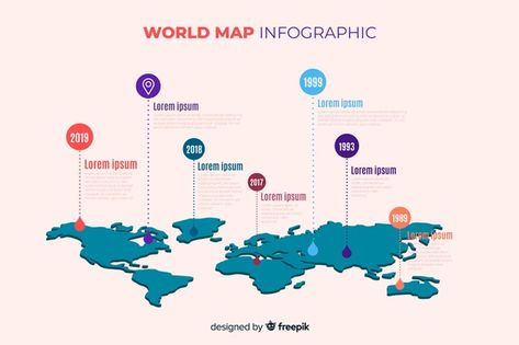 World map professional infographic | Free Vector #Freepik #freevector Maps Infographic Design, World Map Graphic Design, World Map Infographic, Map Visualization, Map Infographics, Free Printable World Map, Happy Diwali Images Hd, Map Infographic, Professional Infographic