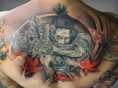 Sekiro Shadows Die Twice #sekiro #sekirotattoo #shadowsdietwice #mctattoo #maucordero #tattoocostarica @mc.cr.tattoo #tattoo #tatuaje #videogametattoo #gamertattoo #gamerink #videogame @epicgamerink Sekiro Tattoo Design, Sekiro Tattoo, Sekiro Shadows Die Twice, Buddhist Tattoo, Gamer Tattoos, Video Game Tattoo, Traditional Tattoos, Tattoo Tattoo, Traditional Tattoo