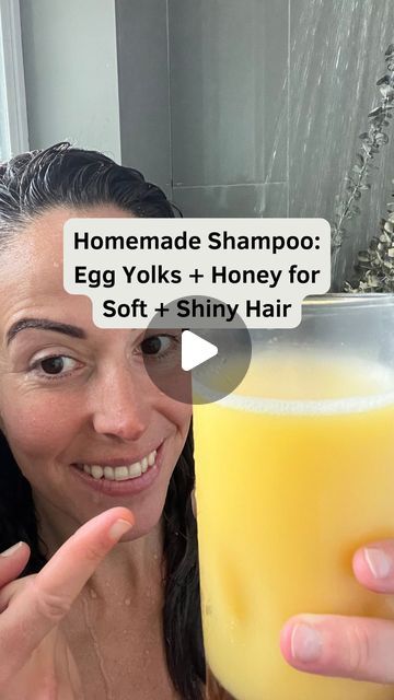 Lindsay | Animal Based Wellness on Instagram: "Homemade Shampoo: Egg Yolks and Honey for Soft and Shiny Hair

Egg yolks add shine, while honey combats dryness, especially in the winter months.

The best part? It’s all-natural!

My Homemade Shampoo Recipe:

Here’s a simple and effective hair mask recipe that you can make at home:

Ingredients:

1 egg yolk

1 tablespoon of apple cider vinegar

1 teaspoon of Kanuka honey from @beenz.honey (use code: BAE)

12 oz of filtered water

Mix these ingredients together to create a revitalizing hair mask that will leave your hair looking and feeling fantastic!

This concoction also does wonders for dogs’ coats!

Remember that a poor diet won’t do your hair any favors.

SAVE this homemade shampoo for later!

Stay nourished💫

___________________________ Egg Wash For Hair, How To Make Hair Soft And Shiny, Hair Mask With Egg, Egg Yolk Hair Mask, Egg Shampoo, Natural Shampoo Recipes, Homemade Shampoo Recipes, Shampoo Diy, Soft And Shiny Hair