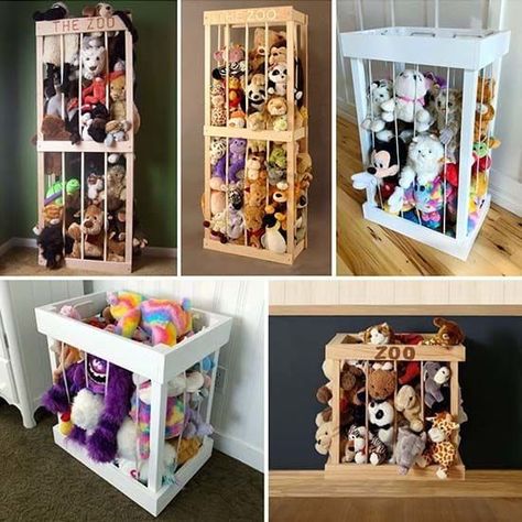 Plushie Storage, Creative Toy Storage, Small Bedroom Inspiration, Pokemon Room, Soft Toy Storage, Kids Rooms Inspo, Toy Storage Solutions, Kids Playroom Decor, Big Kids Room