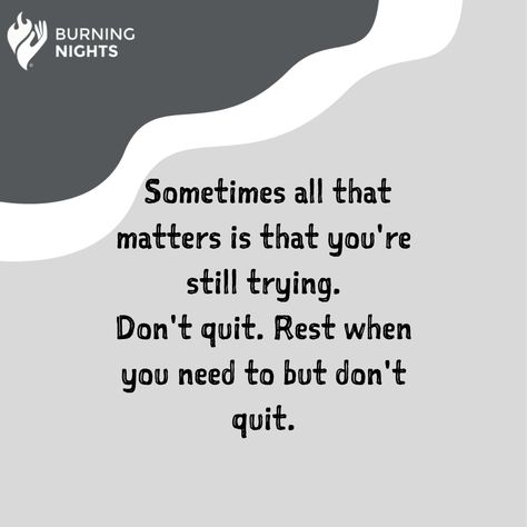 Thought of the day Sometimes all that matters is that you're still trying. Don't quit. Rest when you need to but don't quit. #CRPS #chronicpain #chronicillness Support Friends, Don't Quit, Fundraising Events, Thought Of The Day, Chronic Illness, Chronic Pain, The Day, Matter, Instagram Posts