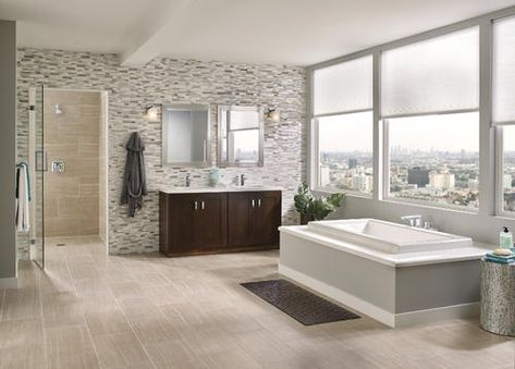 What is a Roman Tub and What is it Good For? Bathroom Exhaust, Bathroom Floor Plans, Bathroom Exhaust Fan, Roman Tub Faucets, Ventilation Fan, Bathroom Fan, Roman Tub, Small Bath, Horizontal Lines