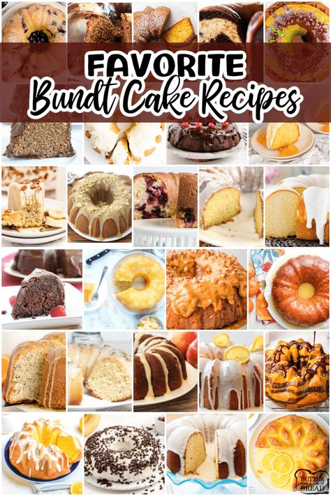 Best Bundt Cake Recipes, Best Bundt Cake, Bundt Cake Mix, Bunt Cake Recipe, Mini Bundt Cakes Recipes, Bundt Pan Recipes, Bundt Cake Recipes, Lemon Blueberry Bundt Cake, Easy Bundt Cake Recipes