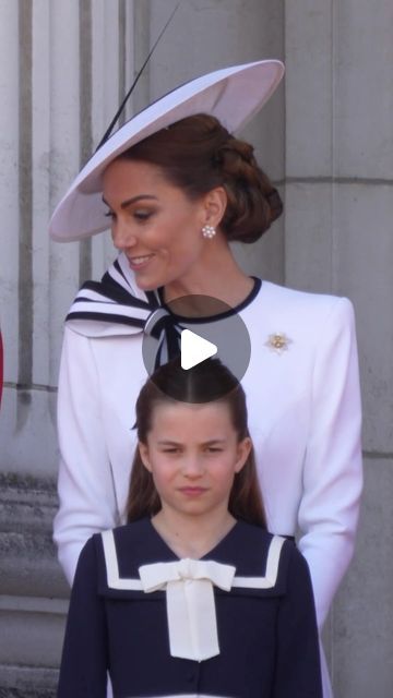 E! News on Instagram: "Like mother like daughter. ❤️ Catherine, Princess of Wales and Princess Charlotte attend Trooping the Colour 2024. (🎥: Getty)" Catherine Princess Of Wales, Trooping The Colour, Like Mother Like Daughter, Charlene Of Monaco, Princess Catherine, Catherine Elizabeth Middleton, Princess Charlene, June 15, Princess Charlotte