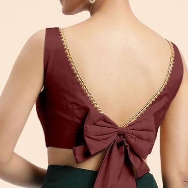 Buff Blouse Designs, Trendy Blouse Designs Back Neck, Choli Back Design, Jimmy Choo Saree, Saree Blouse Ideas, Chudithar Neck Designs, Sleeveless Blouse Designs, Lace Blouse Design, Model Blouse