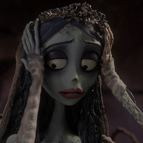 Corpse Bride Widget, Corpse Bride Icons, Emily Corpse Bride Pfp, Tim Burton Pfp, Pfp Faceless, Corpse Bride Pfp, Corpse Bride Art, Emily Corpse Bride, Dead Bride