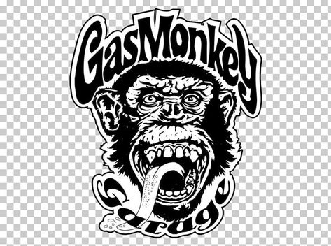 Monkey Svg, Gas Monkey Garage Christie, Gas Monkey Garage Logo, Monkey Logo Design, Monkey Garage, Monkey Logo, Monkey Stickers, Gas Monkey Garage, Gas Monkey