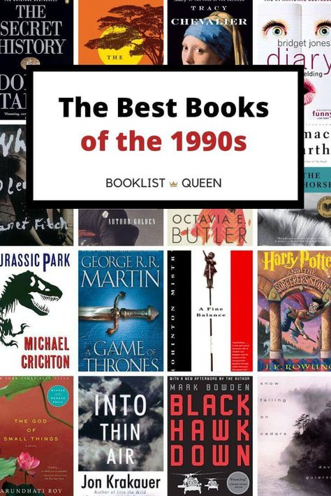 Discover the best 1990s books with the these books published in the 1990s ranging from literary modern classics to popular novels of the Nineties. Whether you are look for science fiction or fantasy books from the 1990s, the 90s books that topped the bestseller list, or childrens 1990s books, this list of the best 1990s books has it all. 90s Books, Popular Novels, Classics To Read, Best Fiction Books, Best Novels, Book Suggestions, Reading Challenge, The 1990s, Ya Books