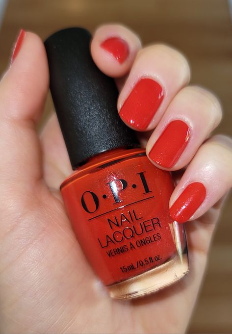 Opi Nail Lacquer, Opi Nails, Nail Lacquer, Texts, Nail Polish, Nail Art, Nails, Red, Art