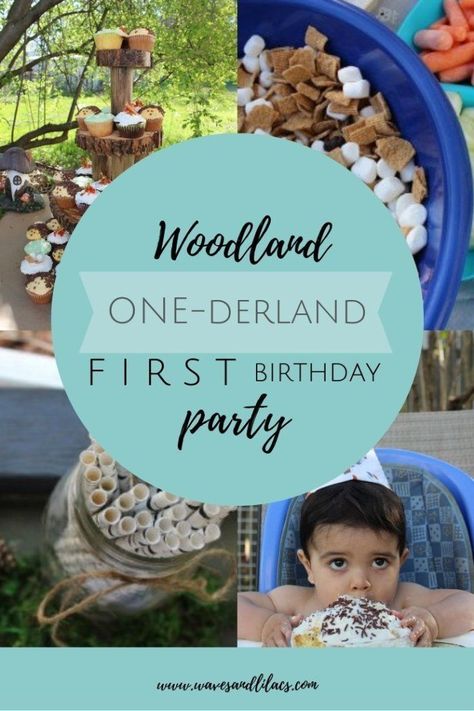 woodland wonderland onederland first birthday party Woodland Animal First Birthday Party, Woodland Wild One First Birthday, Woodland Party Activities, Woodland One Year Birthday, Woodland Onederland Party, Onederland Birthday Party Boy, Woodland First Birthday Boy, Woodland 1st Birthday Boy, Rory Birthday