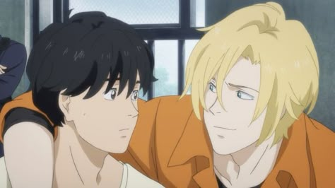 ash and eiji Ash X Eiji, Ash And Eiji, Banana Fish, Copyright Infringement, Open Up, The Year, Ash, Blonde, Fish