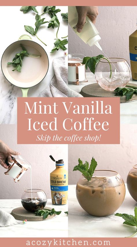 Summer Iced Coffee Recipes, Summer Latte Flavors, Unique Coffee Flavors, Cafe Specials, Alc Drinks, Summer Coffee Drinks, Flavor Pairing, Vanilla Iced Coffee, Kitchen Witch Recipes