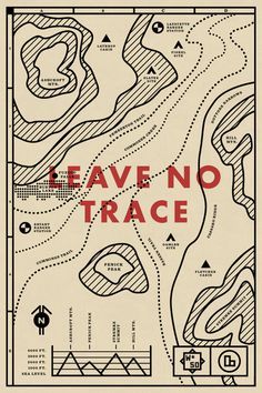 Maps Design, Typographie Logo, Posters Inspiration, Visuell Identitet, Best Posters, Leave No Trace, Buch Design, Graphisches Design, Postcard Design