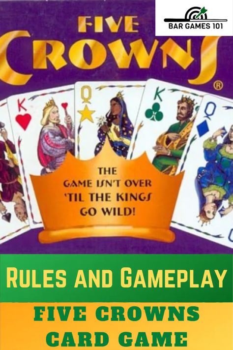 5 Crowns Card Game, Five Crowns Card Game, Kings Corner Card Game Rules, How To Play Sevens Card Game, Salute The King Card Game, 30 Seconds Game Cards, Kings Card Game, Group Card Games, Three Jokers