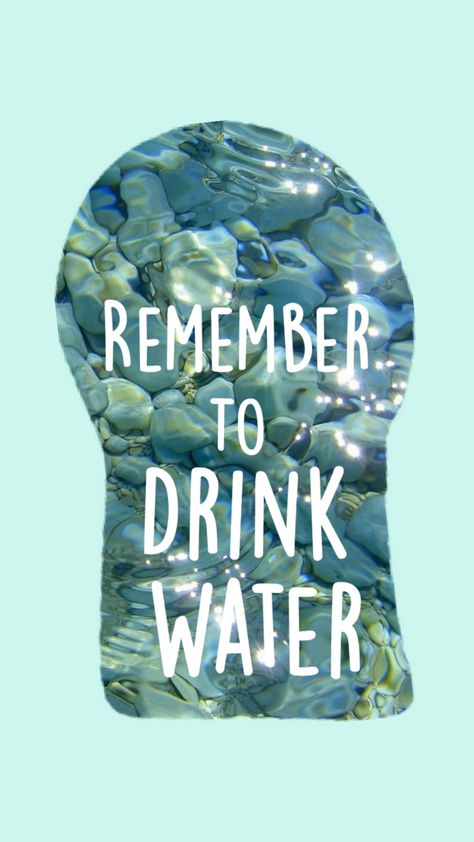 Remember To Drink Water, Drinking Water, Drinks, Water