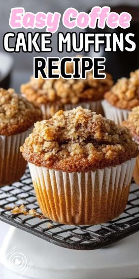 Start your day on a sweet note with these Easy Coffee Cake Muffins. These muffins combine the classic flavors of a coffee cake with the convenience of a grab-and-go treat.… Brown Gravy Meatloaf, Coffee Cake Muffin Recipes, Easy Brown Gravy, Easy Coffee Cake, Carrot Cake Cheesecake Recipe, Peach Pound Cakes, Homemade French Toast, Carrot Cake Cheesecake, Easy Carrot Cake